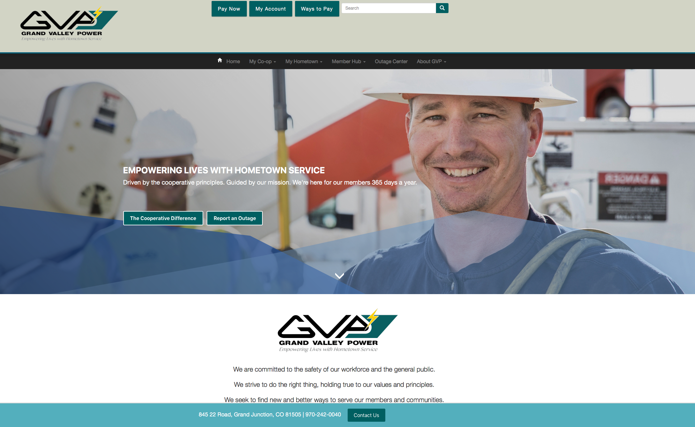 Grand Valley Power Unveils New Logo And Refreshed Website | Grand ...